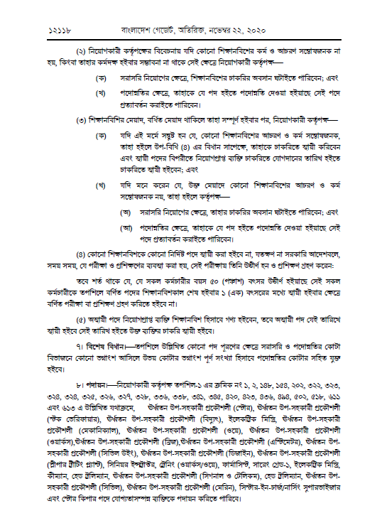 Bangladesh railway job circular November 2023 10