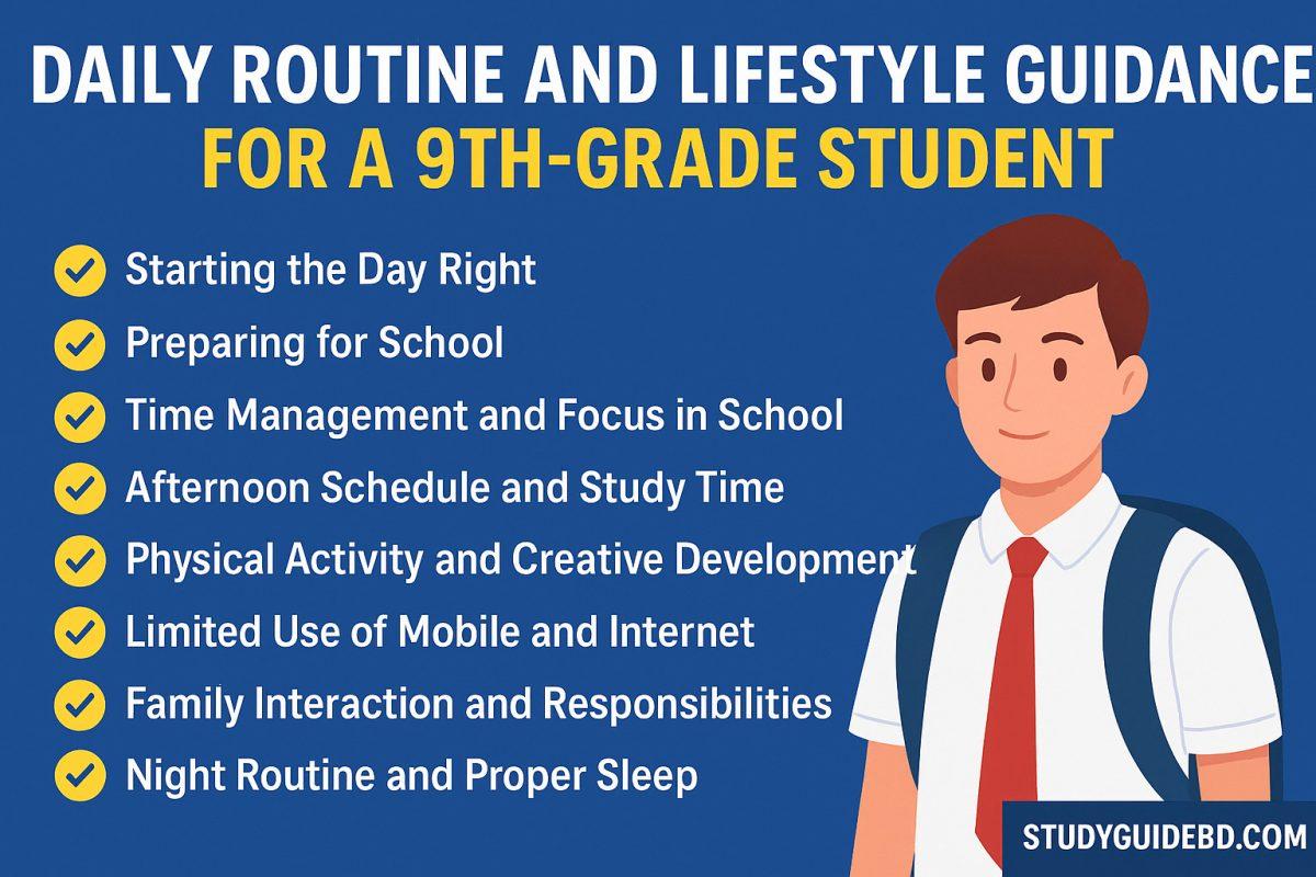 Ohio State Student Daily Routine Daily Routine and Lifestyle Guidance for nine ten class Student - Study ...