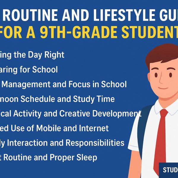 Asa NGO job circular 2023 2 Daily Routine and Lifestyle Guidance for nine ten class Student